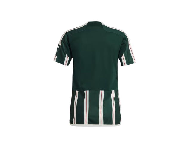 adidas adidas Manchester United 23/24 Away Jersey Green Night Core White Active Maroon - view 2