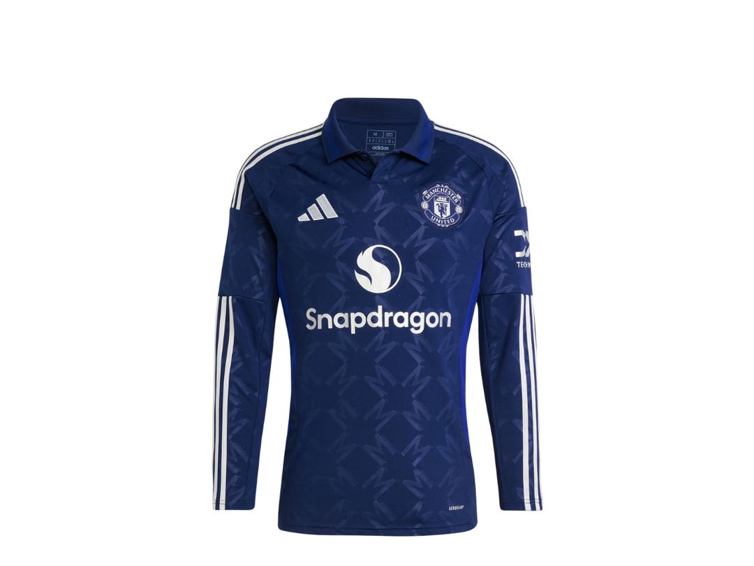 adidas adidas Manchester United 24/25 Long Sleeve Away Jersey Night Indigo