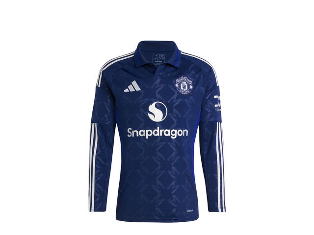 adidas adidas Manchester United 24/25 Long Sleeve Away Jersey Night Indigo - view 1