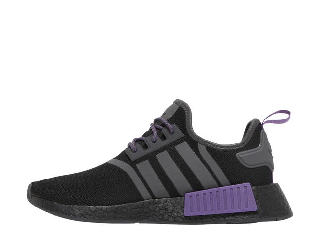 adidas adidas NMD R1 Black Active Purple - view 2
