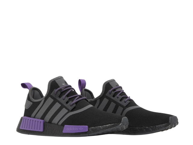 adidas adidas NMD R1 Black Active Purple - view 3