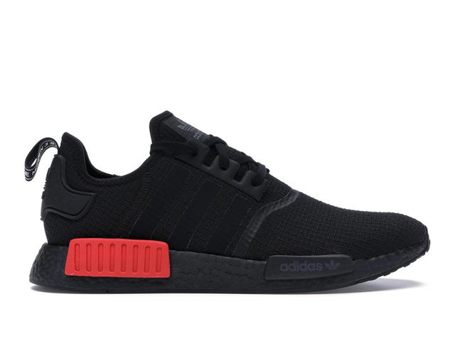 adidas adidas NMD R1 Core Black Lush Red - view 1