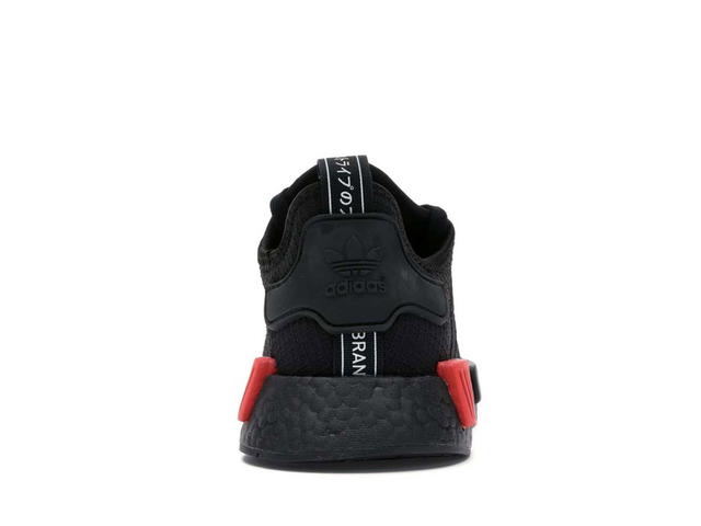 adidas adidas NMD R1 Core Black Lush Red - view 2