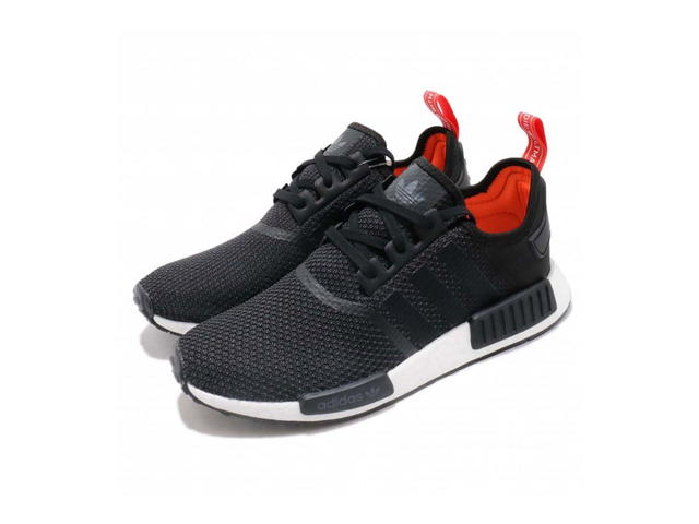 adidas adidas NMD R1 Core Black Solar Orange - view 3