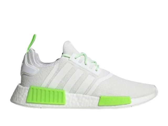 adidas adidas NMD R1 Crystal White Solar Green - view 1