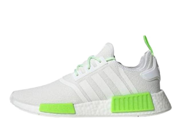 adidas adidas NMD R1 Crystal White Solar Green - view 2