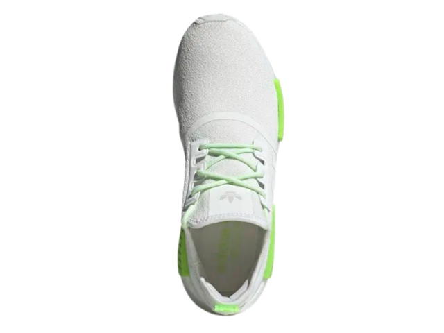 adidas adidas NMD R1 Crystal White Solar Green - view 3