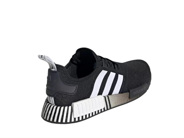 adidas adidas NMD R1 Gradient Monochrome Black White - view 3