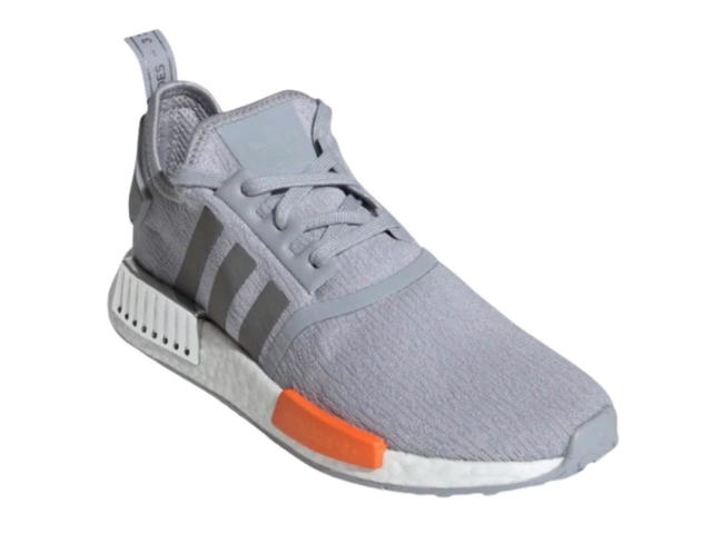 adidas adidas NMD R1 Halo Silver Bahia Orange - view 3