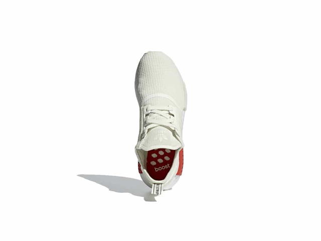 adidas adidas NMD R1 Off White Lush Red - view 3