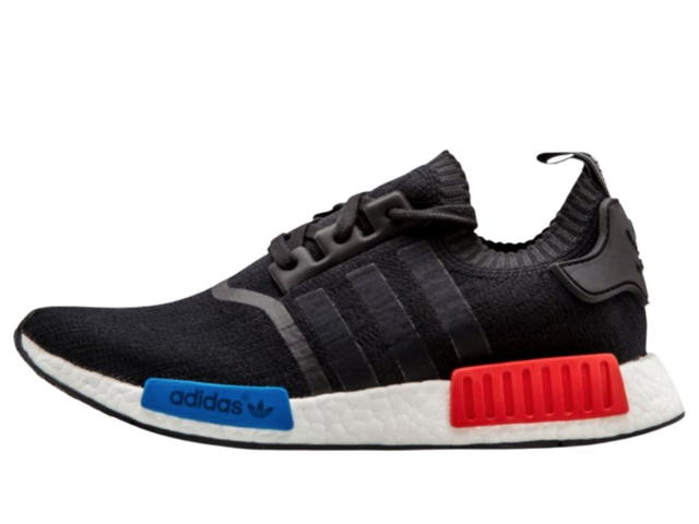 adidas adidas NMD R1 Core Black Lush Red - view 2