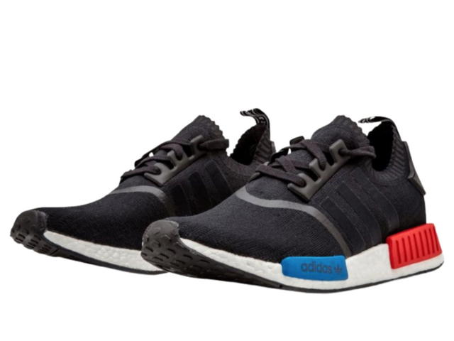 adidas adidas NMD R1 Core Black Lush Red - view 3