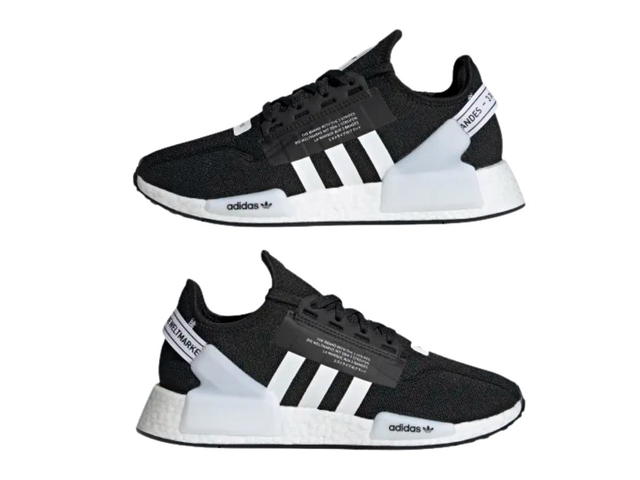 adidas adidas NMD R1 V2 Black White - view 3