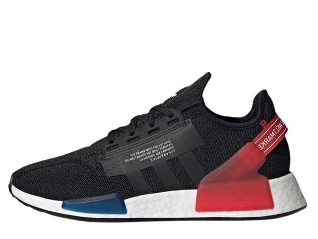 adidas adidas NMD R1 V2 Black Red Blue - view 2