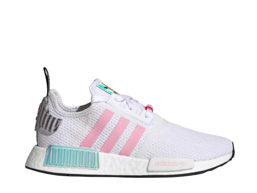 adidas adidas NMD R1 White True Pink Hologram