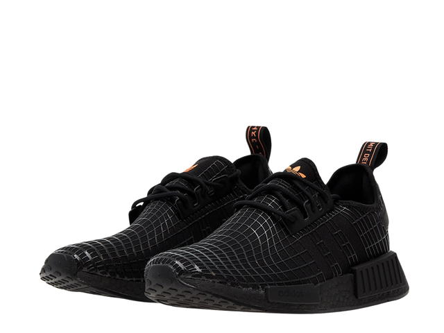 adidas adidas NMD R1 Core Black Beam Orange - view 3