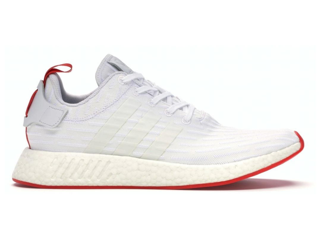 adidas adidas NMD R2 White Core Red "Two Toned"