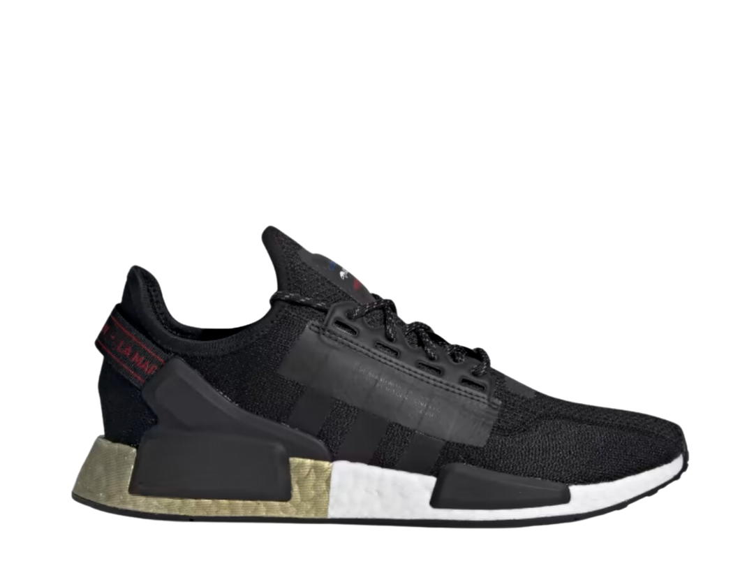 adidas adidas NMD V2 Core Black Gold Metallic