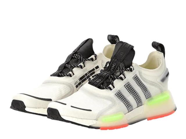 adidas Adidas NMD V3 Crystal White Signal Green Solar Pink - view 3