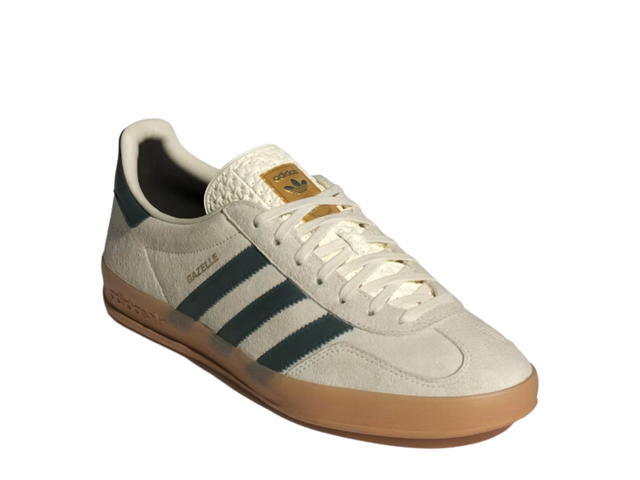 adidas adidas Gazelle Indoor Cream White Collegiate Green Gum - view 2