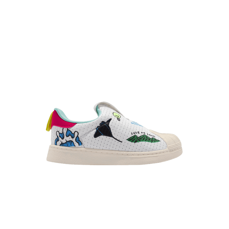 adidas adidas originals Aaron Kai x Superstar 360 Primeblue Infant 'Pop Art Style Waves'