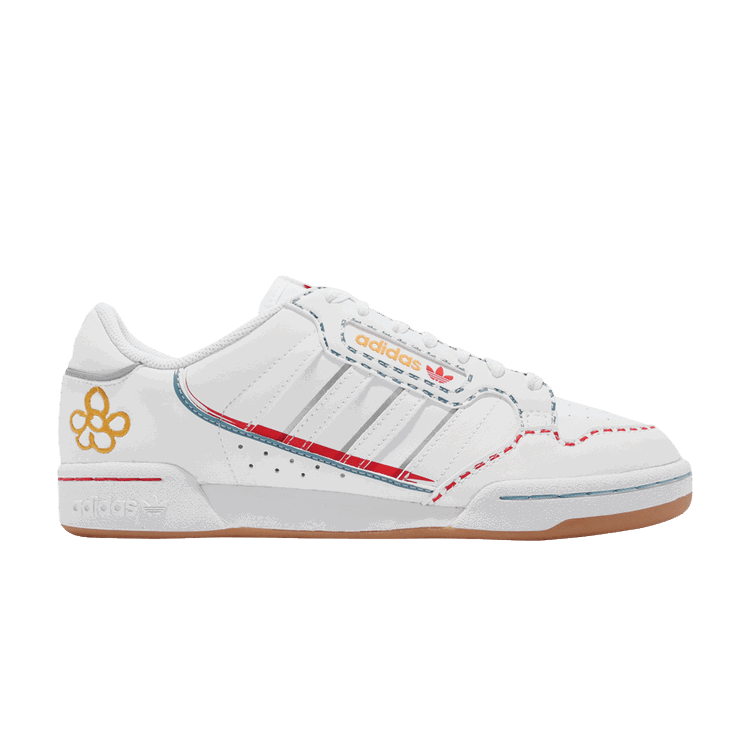 adidas adidas originals Continental 80 Stripes 'Embroidered Flower'