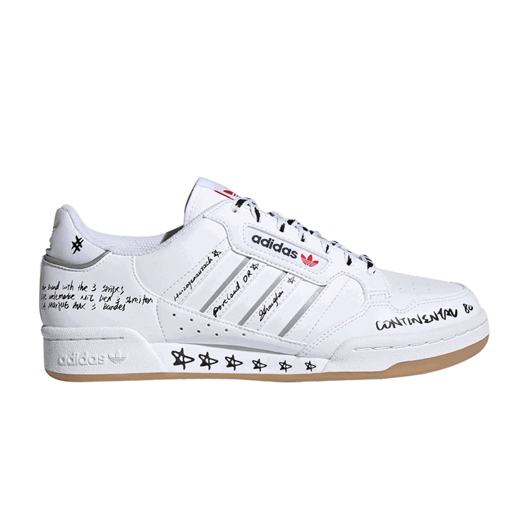 adidas adidas originals Continental 80 Stripes 'Sharpie Pack - White'
