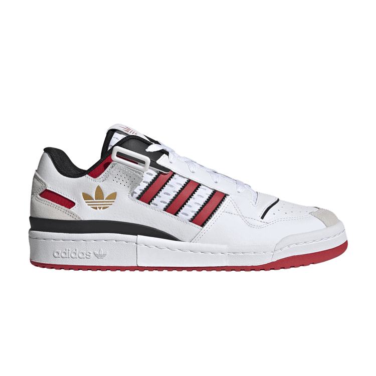 adidas adidas originals Forum Exhibit Low 'White Scarlet'