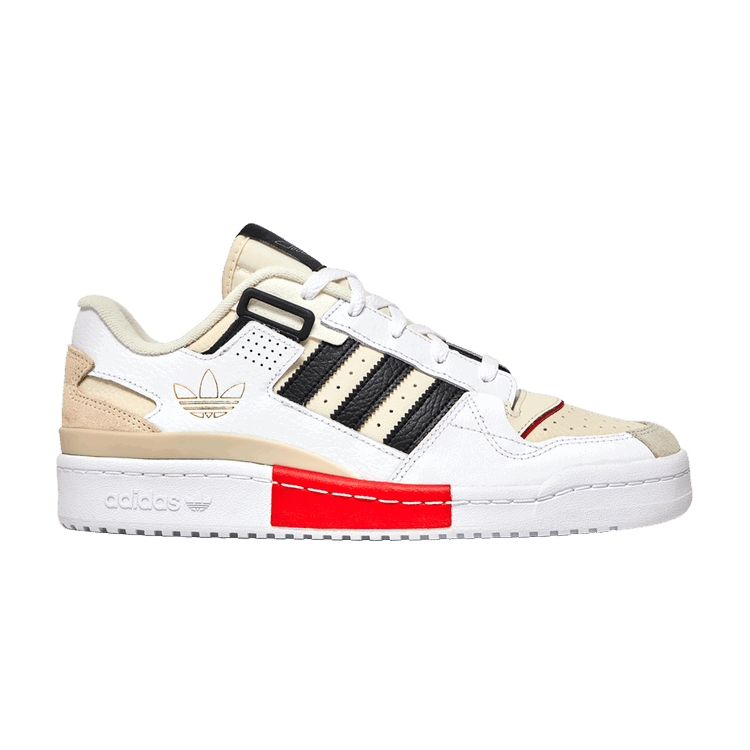 adidas adidas Forum Exhibit Low White Vivid Red