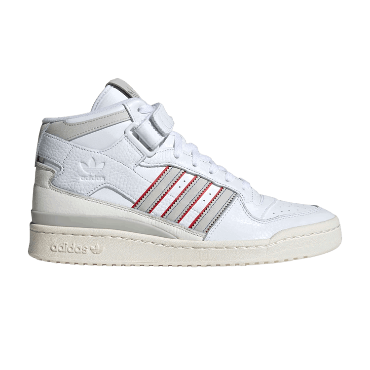 adidas adidas Forum Mid Cloud White Grey Red