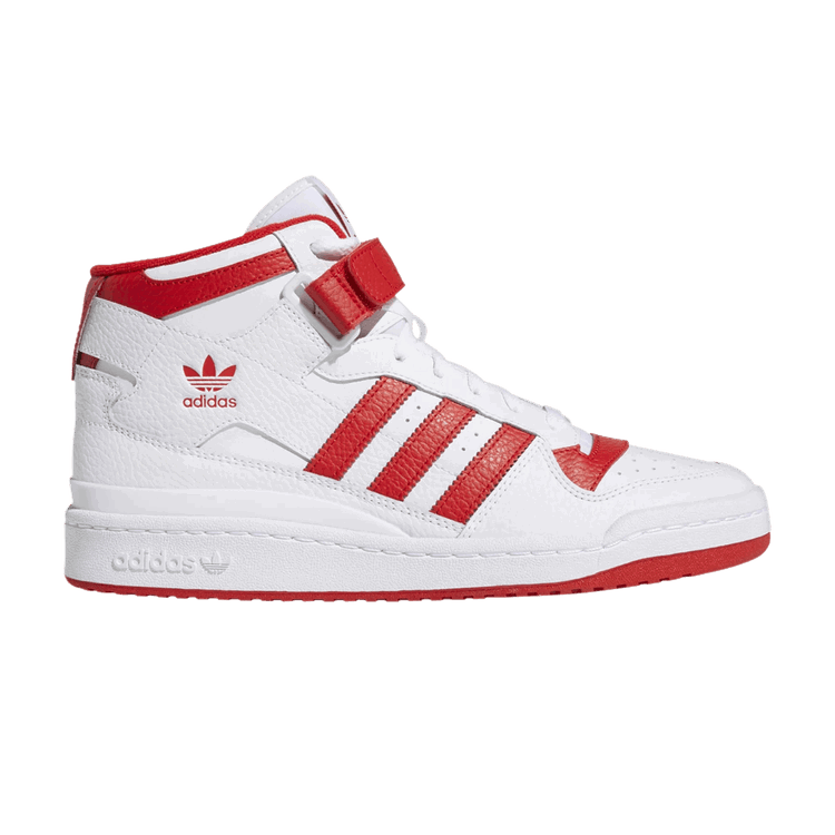 adidas adidas Forum Mid Cloud White Vivid Red