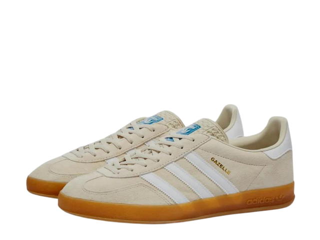 adidas adidas Originals Gazelle Indoor Clear Brown Cloud White Gum - view 3