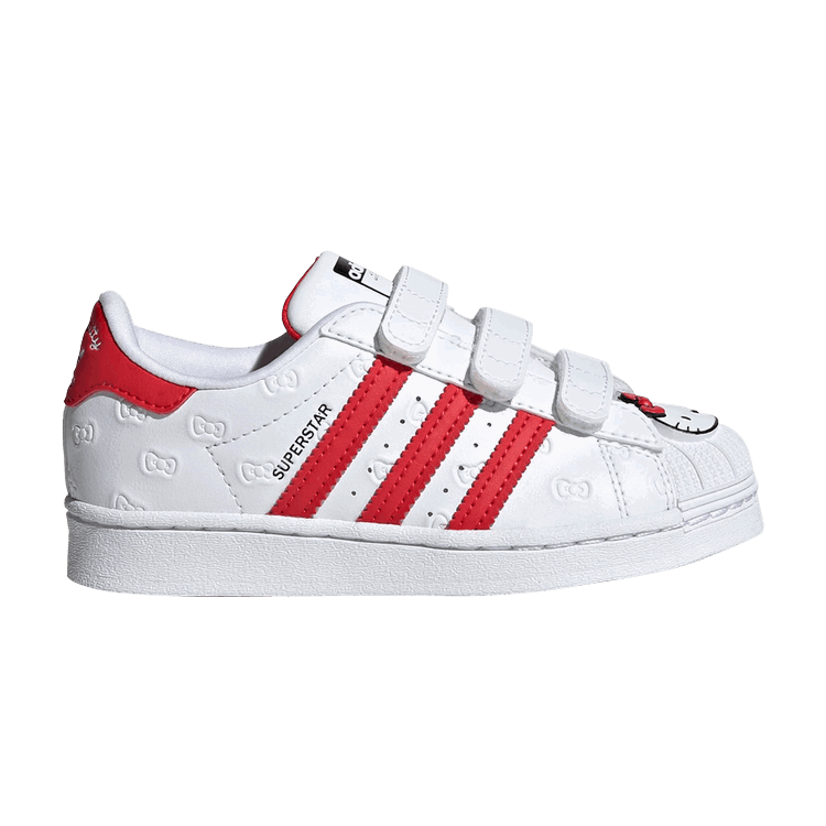adidas adidas originals Hello Kitty x Superstar J 'Allover Debossed Bows'