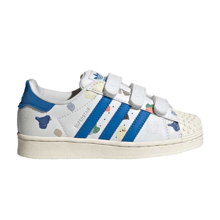 adidas adidas originals LEGO x Superstar CF J 'Bricks And Figurine - White Royal Blue'
