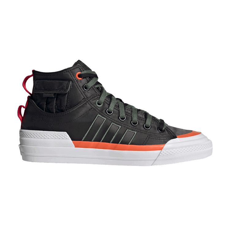 adidas adidas originals Nizza High DL 'Black Green Oxide'