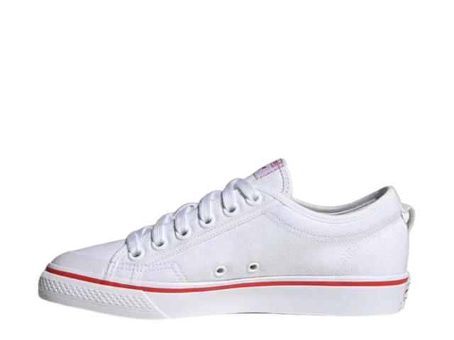 adidas adidas Originals Nizza Trefoil White Red (W) - view 2