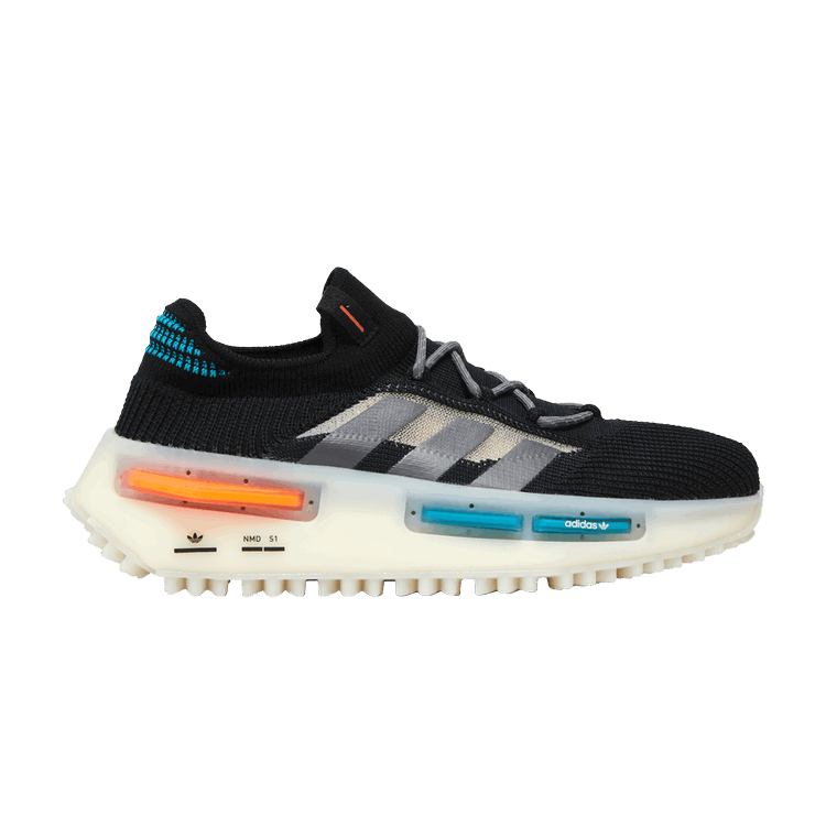 adidas adidas NMD S1 Core Black Blue Orange