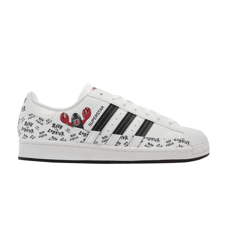 adidas adidas originals Philip Colbert x Superstar 'Save The Lobster'