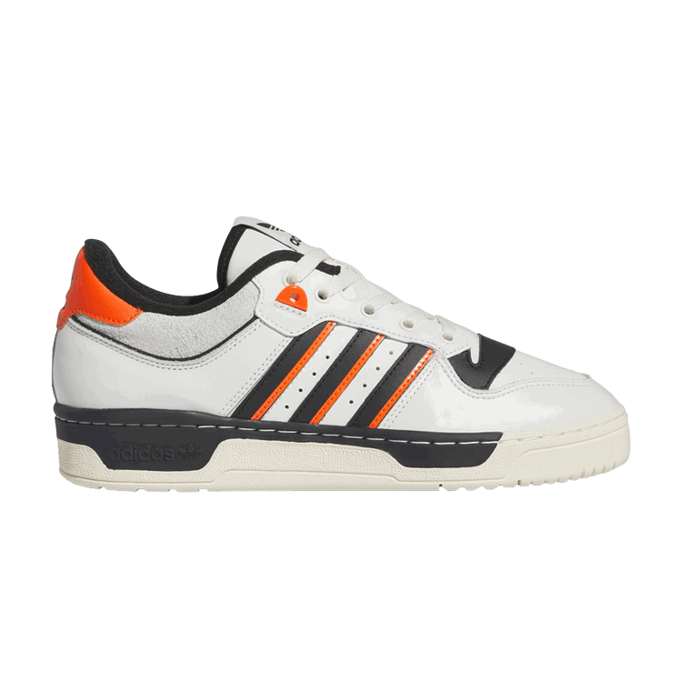 adidas adidas Rivalry 86 Low White Black Semi Impact Orange