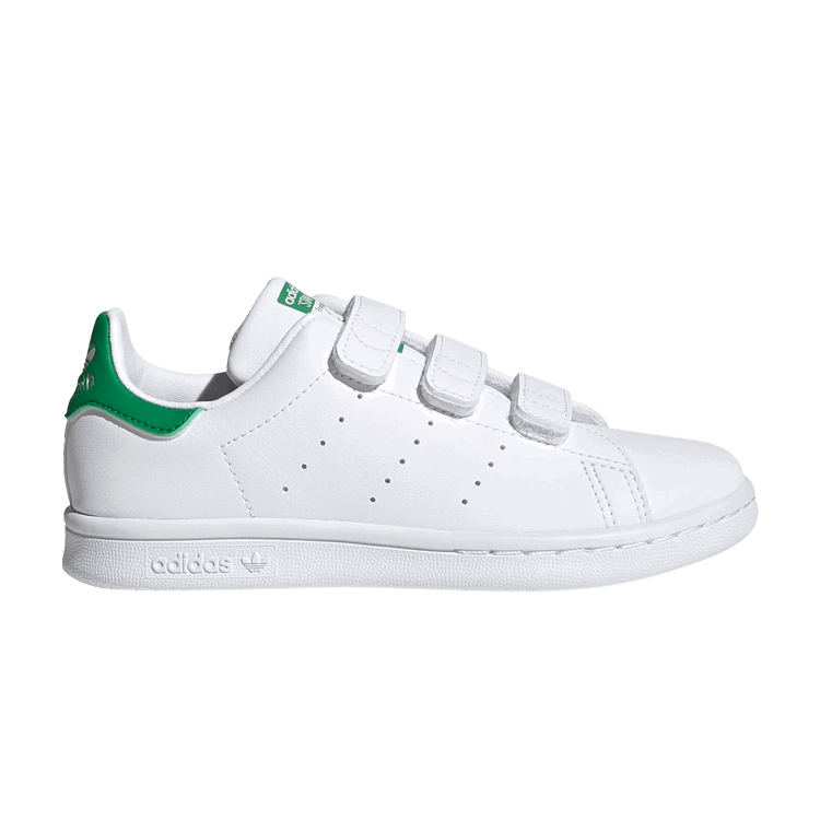 adidas adidas Stan Smith Strap Cloud White Green (PS)