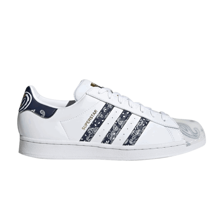 adidas adidas originals Superstar 'Bandana - White Collegiate Navy'