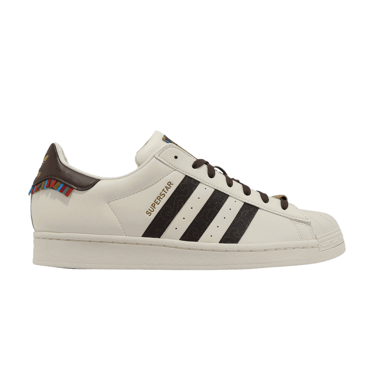 adidas adidas originals Superstar 'Chalk White Brown'