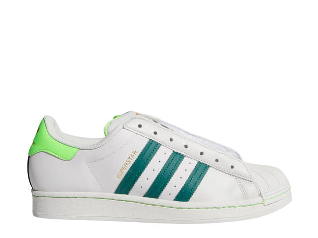 adidas Adidas Originals Superstar Laceless Grey Collegiate Green - view 1
