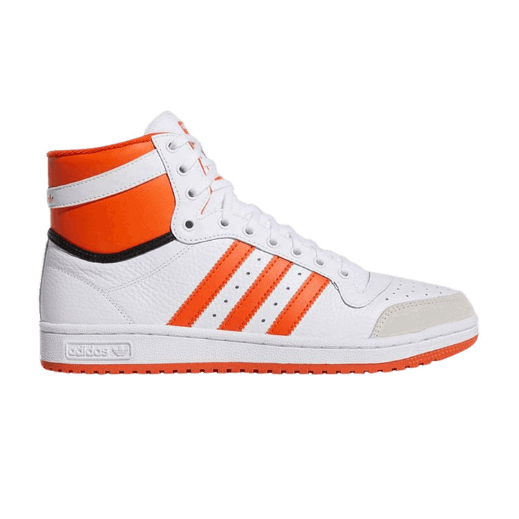 adidas adidas originals Top Ten High 'White Team Orange'