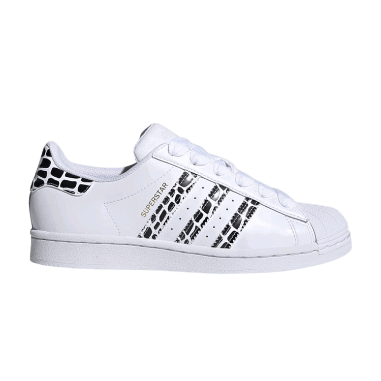 adidas adidas Superstar White Leopard Stripes (Women's)