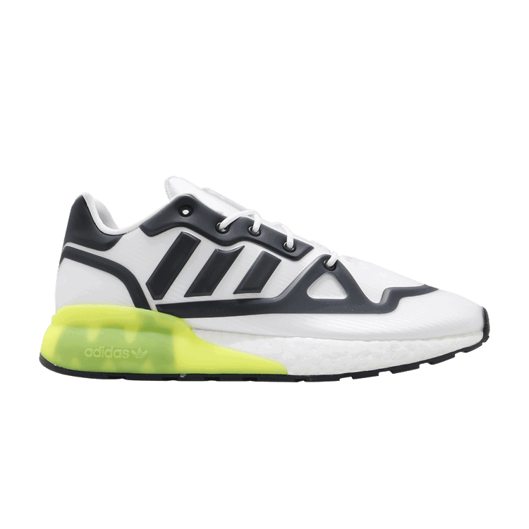 adidas adidas originals ZX 2K Boost Futureshell 'White Acid Yellow'