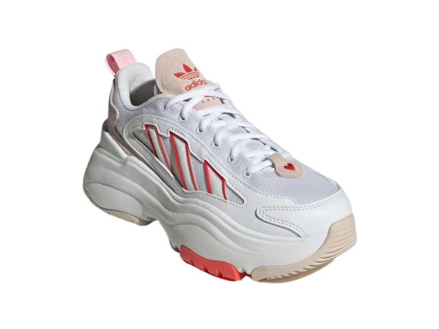 adidas adidas Ozgaia Cloud White Bright Red (W) - view 3