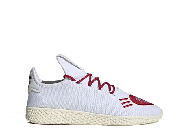 adidas Adidas Pharrell Tennis Hu Human Made White Red - view 1