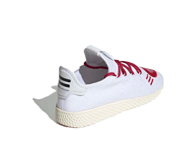 adidas Adidas Pharrell Tennis Hu Human Made White Red - view 2