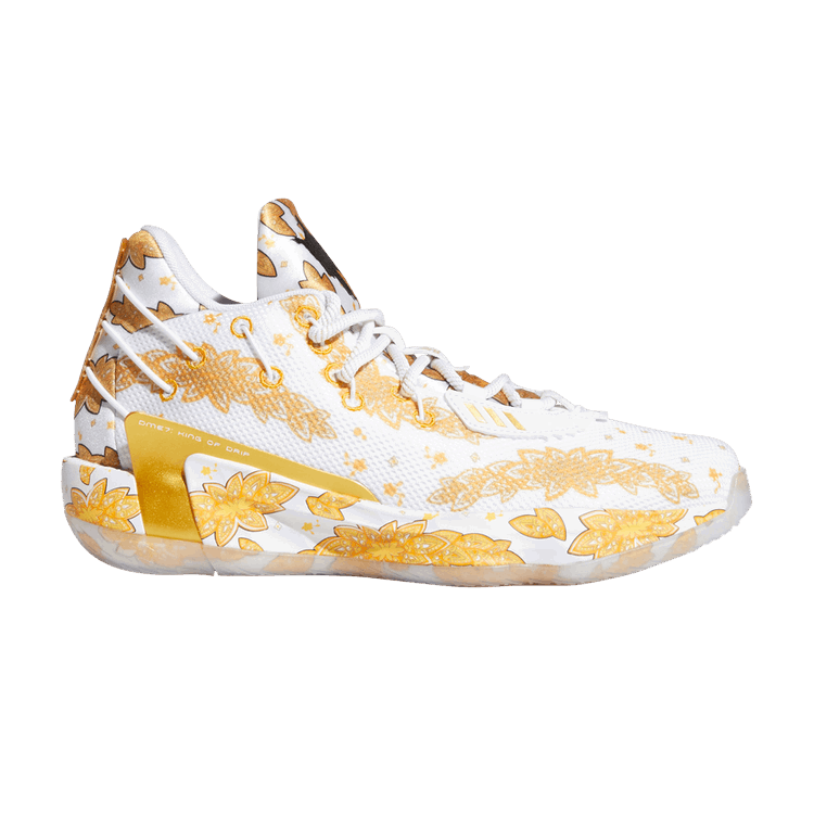 adidas adidas Ric Flair x Dame 7 GCA 'White Gold Metallic'